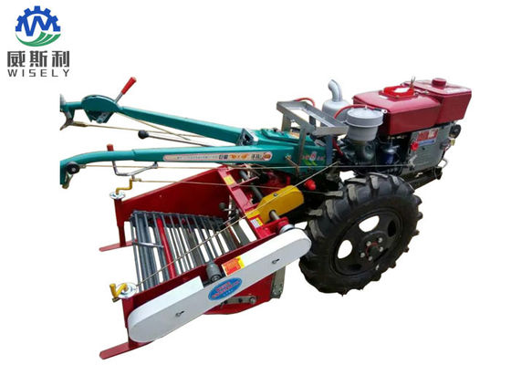 중국 트랙터 뒷 좌석을 가진 소형 감자 수확기의 뒤에 2개의 바퀴 도보 협력 업체