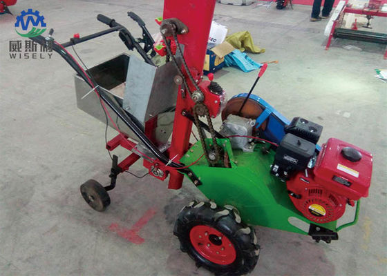 중국 빨강 + 백색 벼 수확자 기계, 트랙터를 가진 작은 밀 절단기 협력 업체